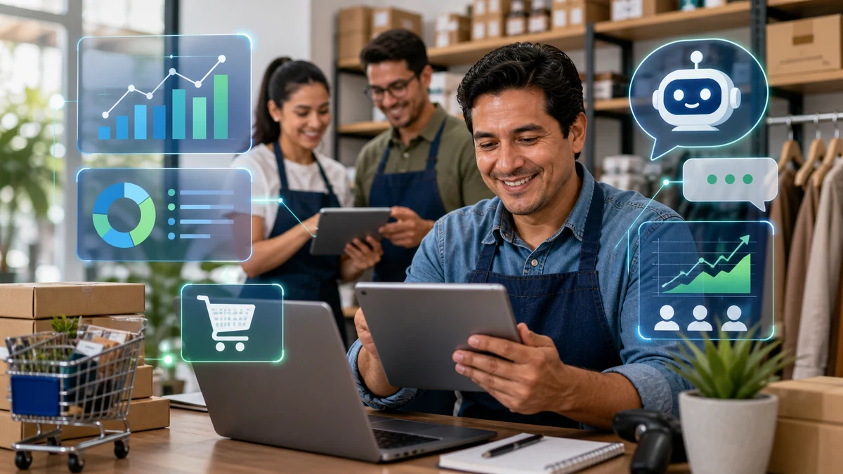 IA para Comerciantes y Pymes